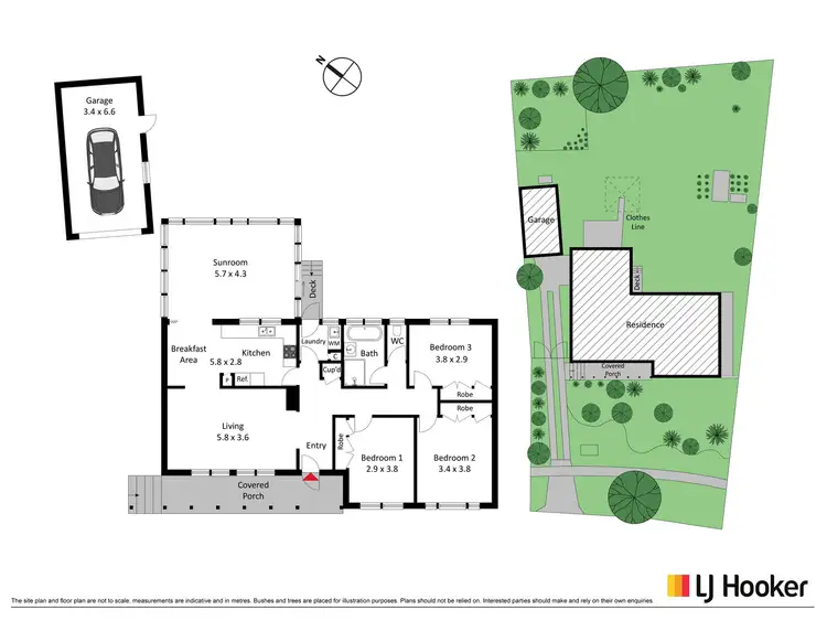 Floorplan of Homely house listing, 22 McInnes Street, Weston ACT 2611