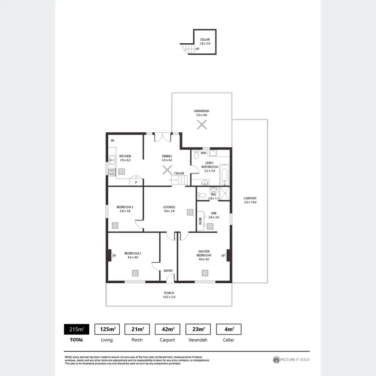 Floorplan of Homely house listing, 33 Victoria Street, Prospect SA 5082
