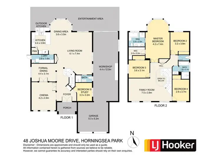 Floorplan of Homely house listing, 48 Joshua Moore Drive, Horningsea Park NSW 2171