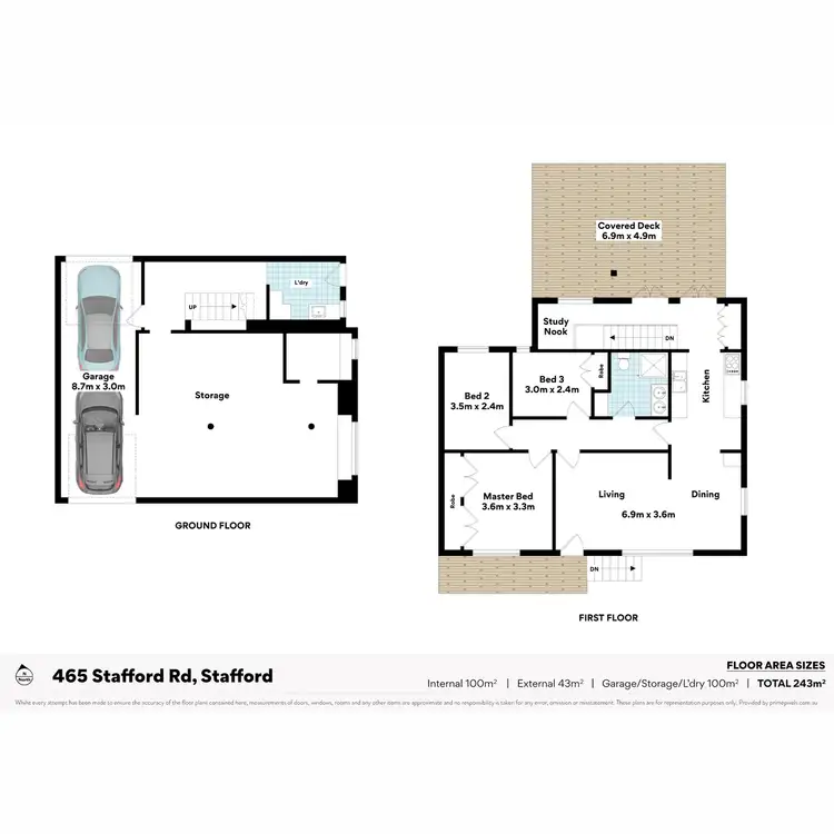 Floorplan of Homely house listing, 465 Stafford Road, Stafford QLD 4053