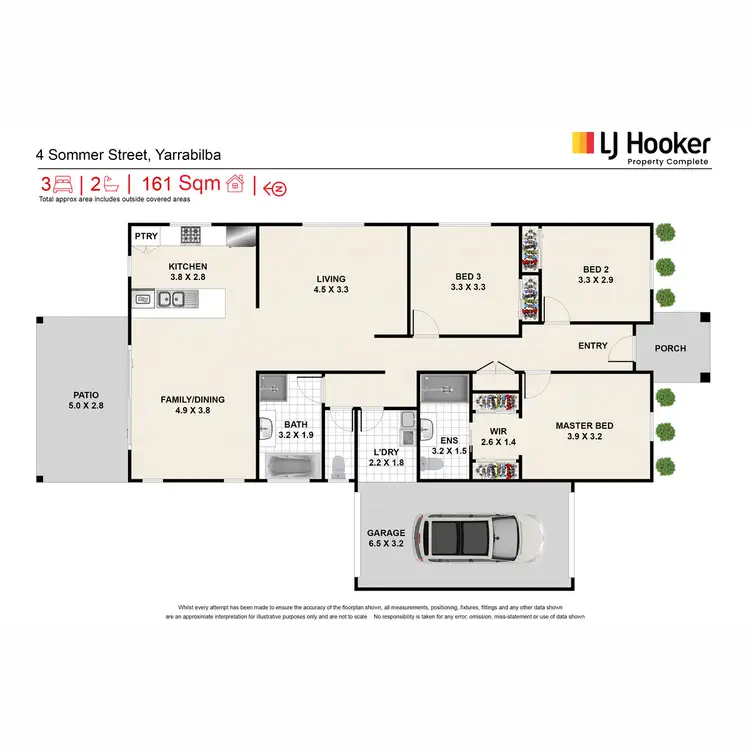 Floorplan of Homely house listing, 4 Sommer Street, Yarrabilba QLD 4207