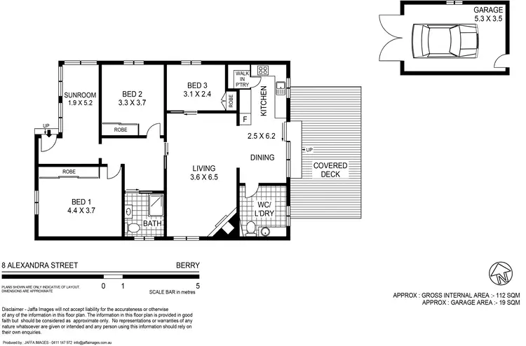 Floorplan of Homely house listing, 8 Alexandra Street, Berry NSW 2535