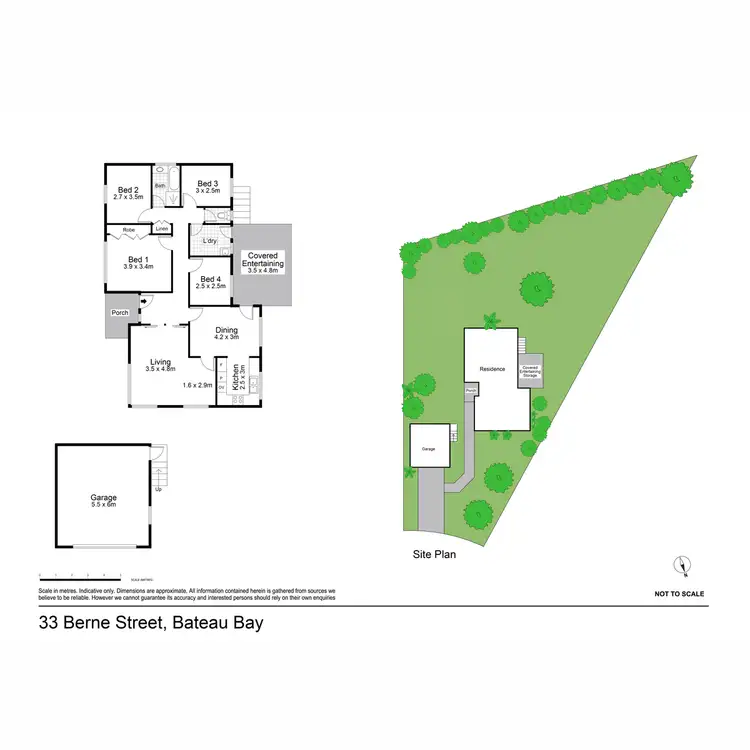 Floorplan of Homely house listing, 33 Berne Street, Bateau Bay NSW 2261