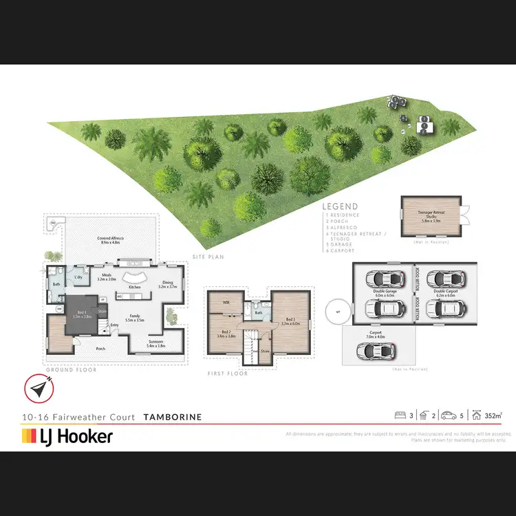 Floorplan of Homely house listing, 10-16 Fairweather Court, Tamborine QLD 4270