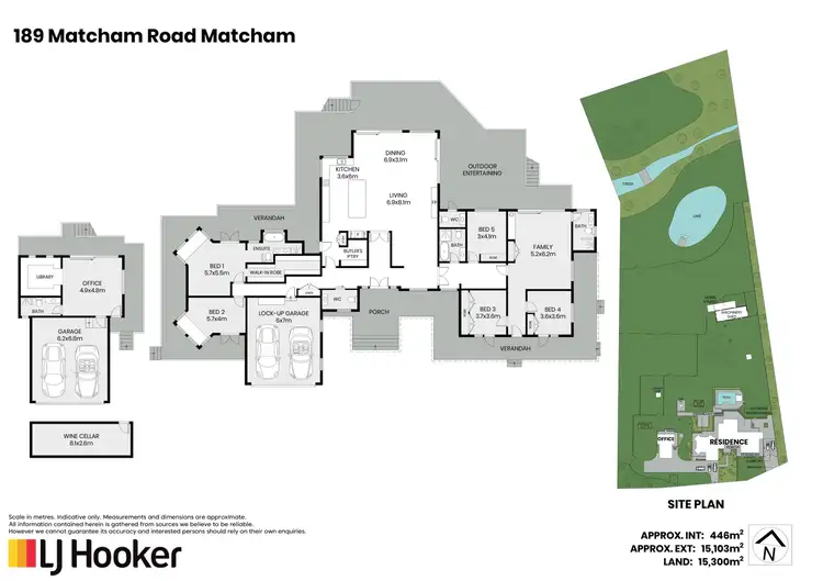 Floorplan of Homely rural property listing, 189 Matcham Road, Matcham NSW 2250