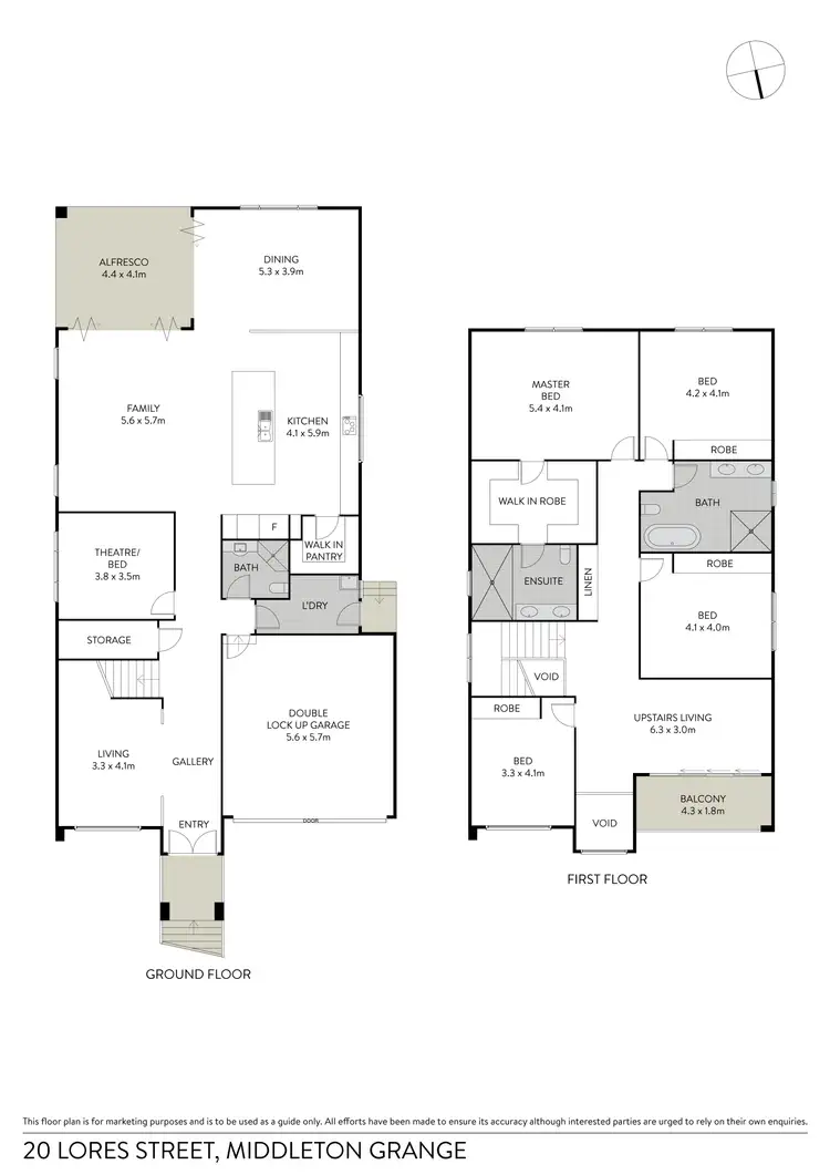 Floorplan of Homely house listing, 20 Lores Street, Middleton Grange NSW 2171