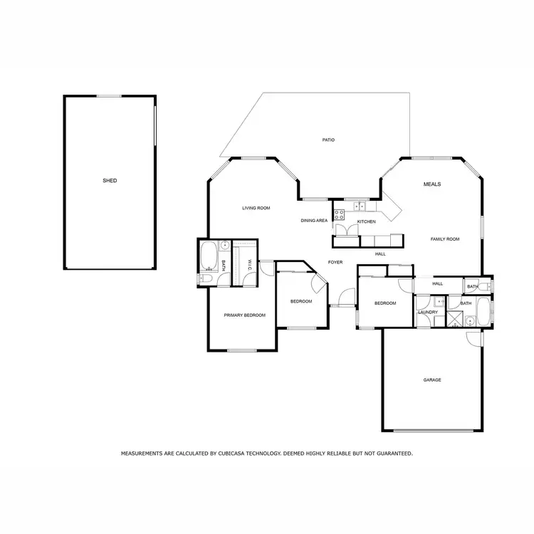 Floorplan of Homely house listing, 18 Vibrant Court, Dakabin QLD 4503