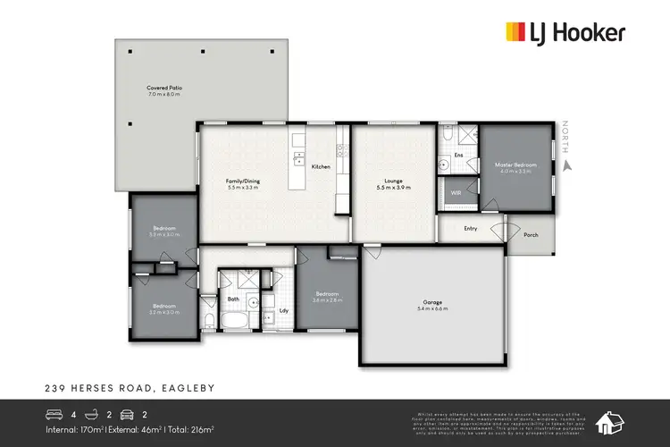 Floorplan of Homely house listing, 239 Herses Road, Eagleby QLD 4207