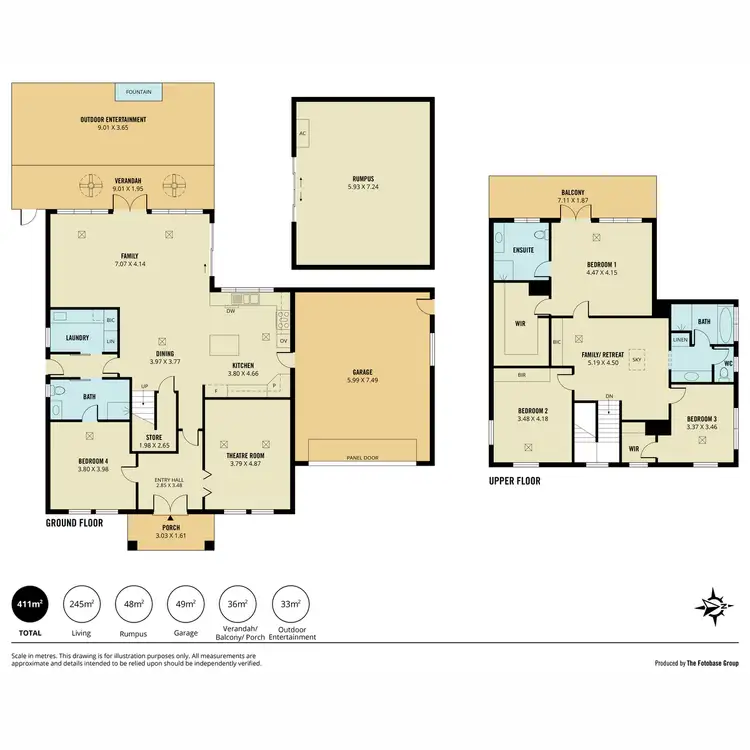 Floorplan of Homely house listing, 14 Azores Court, Mawson Lakes SA 5095