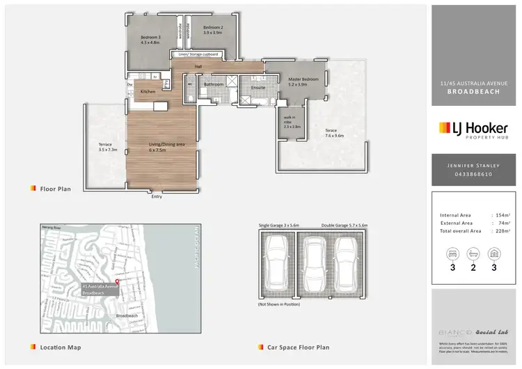 Floorplan of Homely unit listing, 11/45 Australia Avenue, Broadbeach QLD 4218
