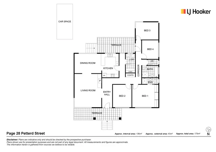Floorplan of Homely house listing, 28 Petterd Street, Page ACT 2614