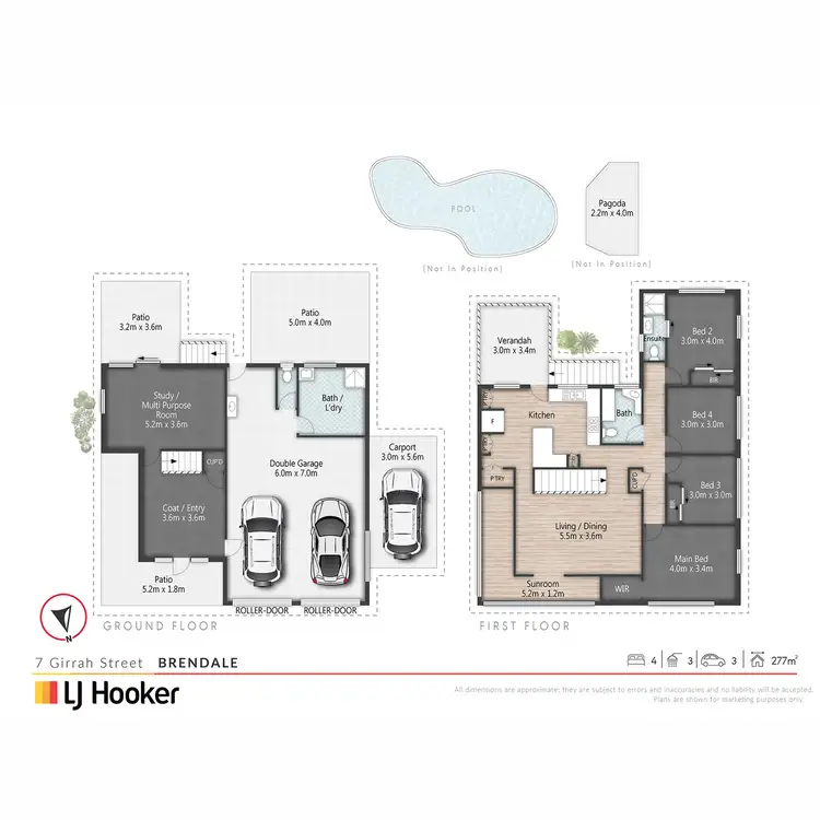Floorplan of Homely house listing, 7 Girrah Street, Brendale QLD 4500