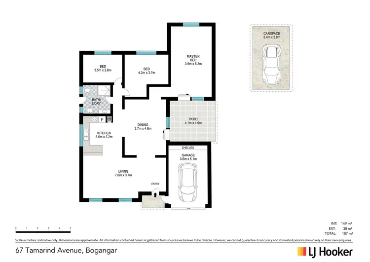 Floorplan of Homely house listing, 67 Tamarind Avenue, Bogangar NSW 2488