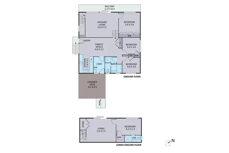 Floorplan of Homely house listing, 4 Jubilee Road, Montrose VIC 3765