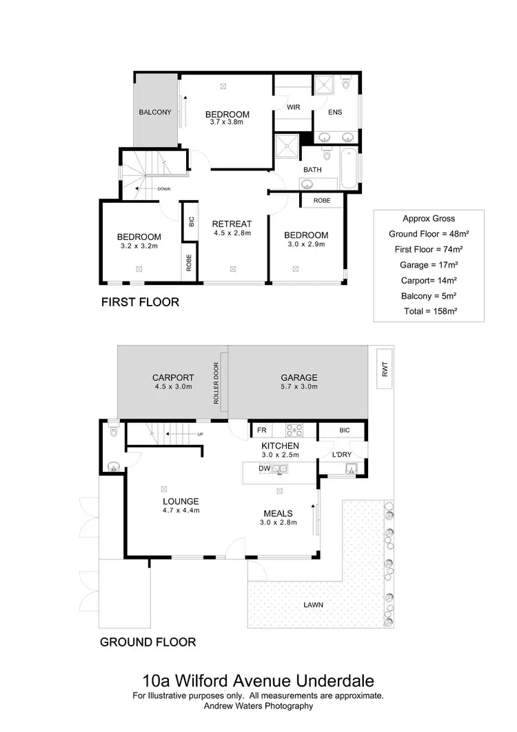 Floorplan of Homely house listing, 10a Wilford Avenue, Underdale SA 5032