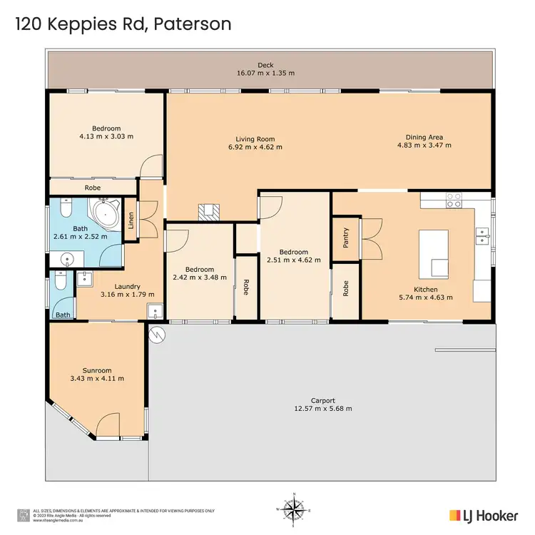 Floorplan of Homely house listing, 120 Keppies Road, Paterson NSW 2421