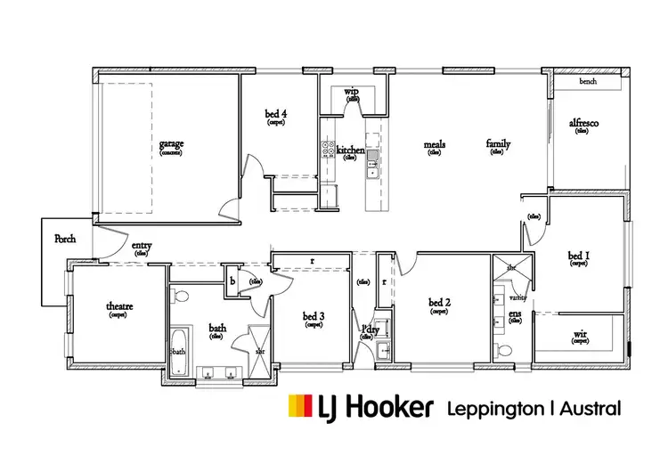 Floorplan of Homely house listing, 10 Sulky Street, Menangle Park NSW 2563