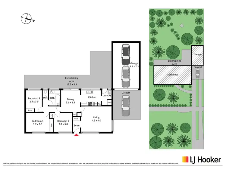 Floorplan of Homely house listing, 36 Badimara Street, Waramanga ACT 2611
