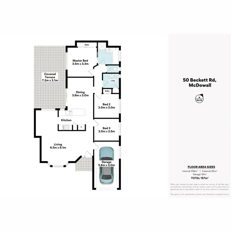 Floorplan of Homely house listing, 50 Beckett Road, Mcdowall QLD 4053
