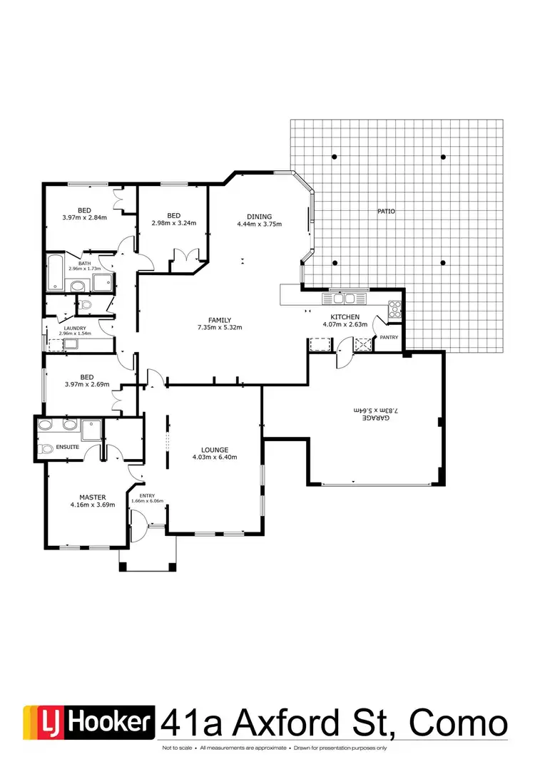 Floorplan of Homely house listing, 41A Axford Street, Como WA 6152