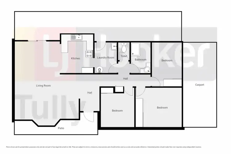 Floorplan of Homely house listing, 2 Hielscher Street, Tully QLD 4854