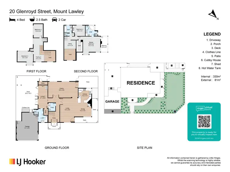 Floorplan of Homely house listing, 20 Glenroyd Street, Mount Lawley WA 6050