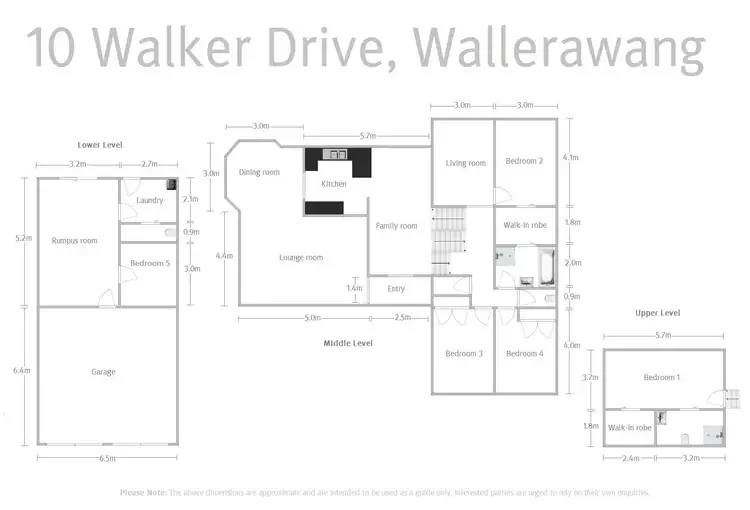 Floorplan of Homely house listing, 10 Walker Drive, Wallerawang NSW 2845