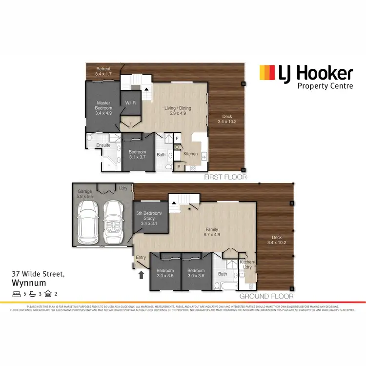 Floorplan of Homely house listing, 37 Wilde Street, Wynnum QLD 4178