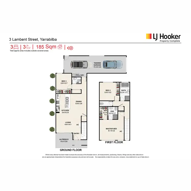 Floorplan of Homely house listing, 3 Lambent Street, Yarrabilba QLD 4207