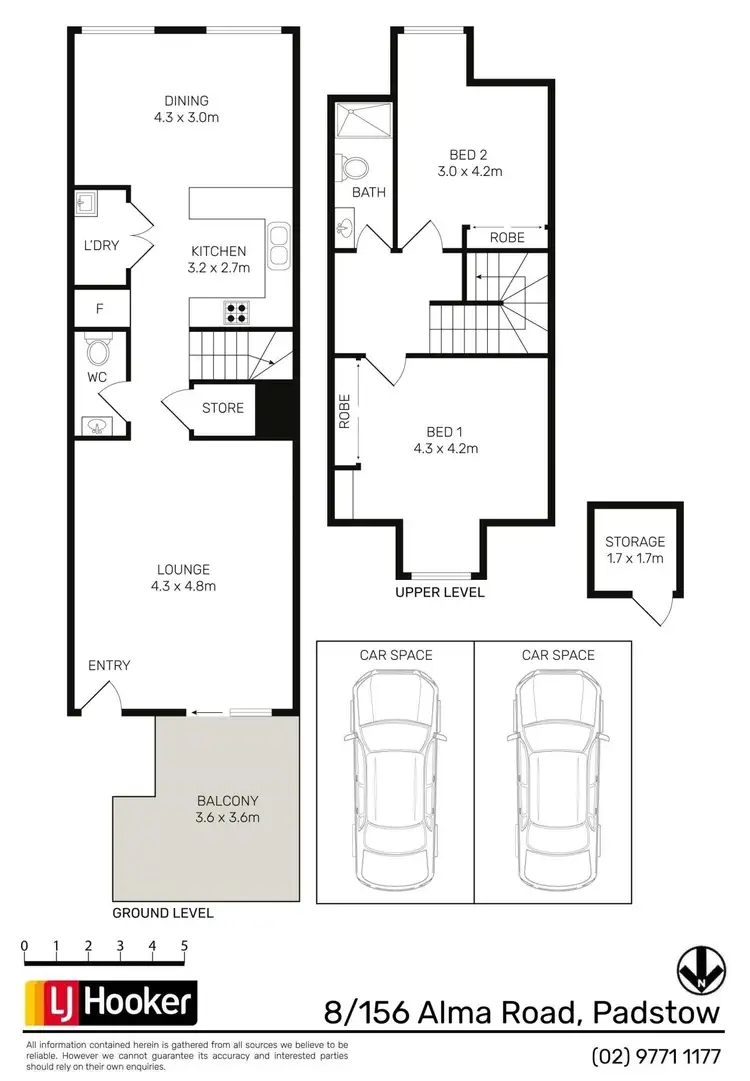 Floorplan of Homely unit listing, 8/156-160 Alma Road, Padstow NSW 2211