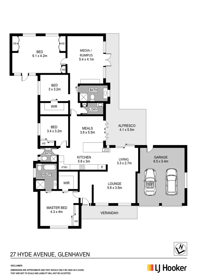 Floorplan of Homely house listing, 27 Hyde Avenue, Glenhaven NSW 2156