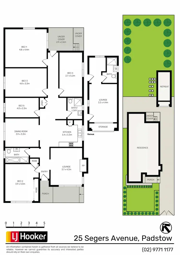 Floorplan of Homely house listing, 25 Segers Avenue, Padstow NSW 2211