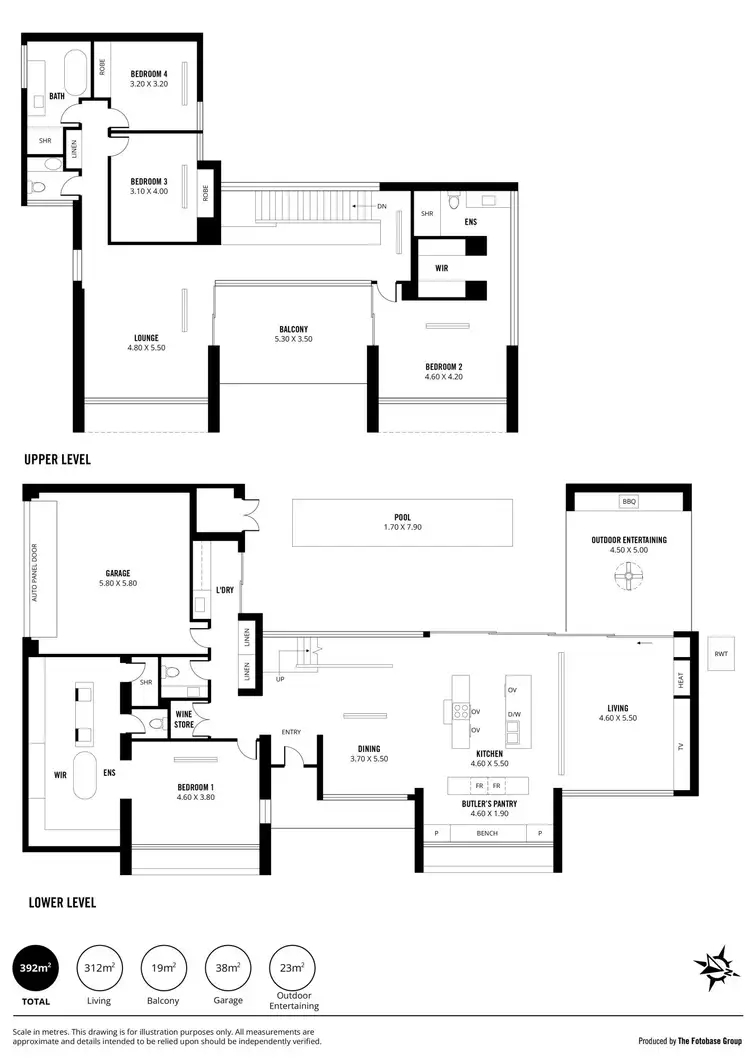 Floorplan of Homely house listing, 6 The Pinery, West Lakes SA 5021