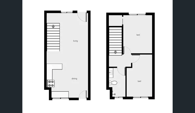 Floorplan of Homely townhouse listing, 2/350-354 Sheridan Street, Cairns North QLD 4870
