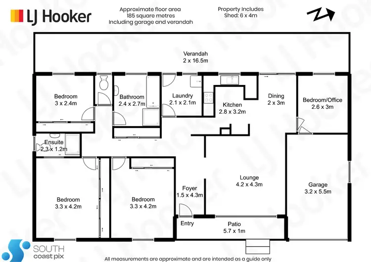 Floorplan of Homely house listing, 17 Foam Street, Surfside NSW 2536
