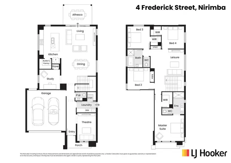 Floorplan of Homely house listing, 4 Frederick Street, Nirimba QLD 4551