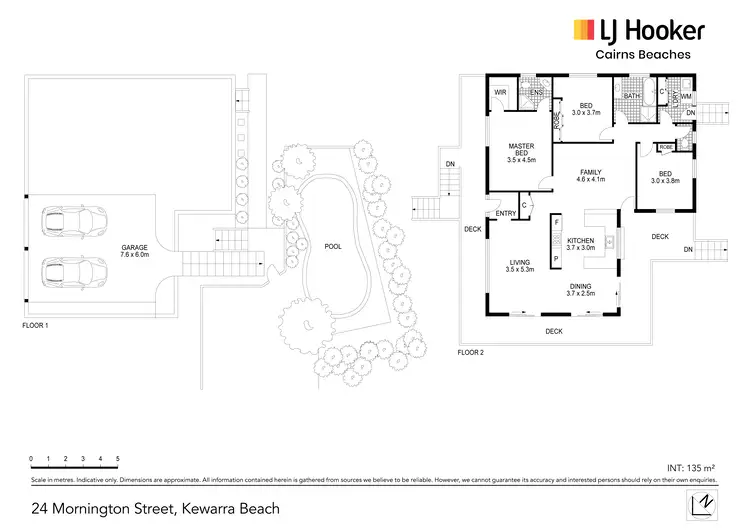 Floorplan of Homely house listing, 24 Mornington Street, Kewarra Beach QLD 4879