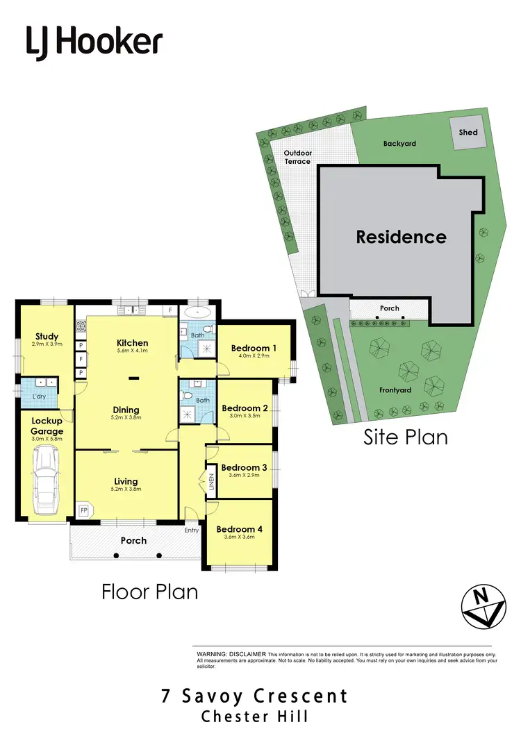 Floorplan of Homely house listing, 7 Savoy Crescent, Chester Hill NSW 2162