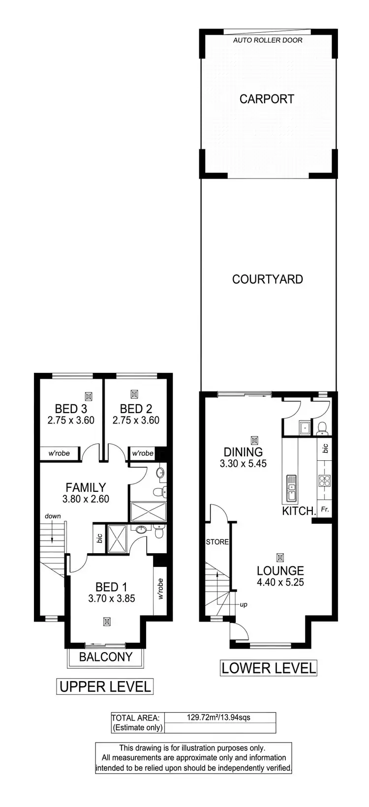 Floorplan of Homely house listing, 22 Robinson Road, Seaford Heights SA 5169