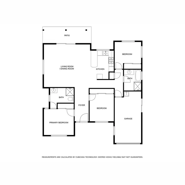 Floorplan of Homely townhouse listing, 16/58-64 Goodfellows Road, Kallangur QLD 4503