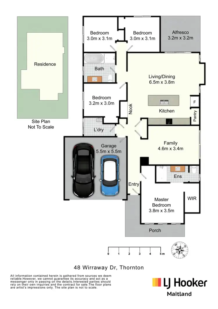 Floorplan of Homely house listing, 48 Wirraway Drive, Thornton NSW 2322
