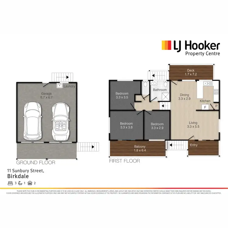 Floorplan of Homely house listing, 11 Sunbury Street, Birkdale QLD 4159