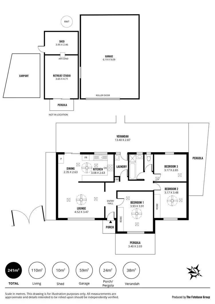 Floorplan of Homely house listing, 41 Arnold Drive, Hackham SA 5163