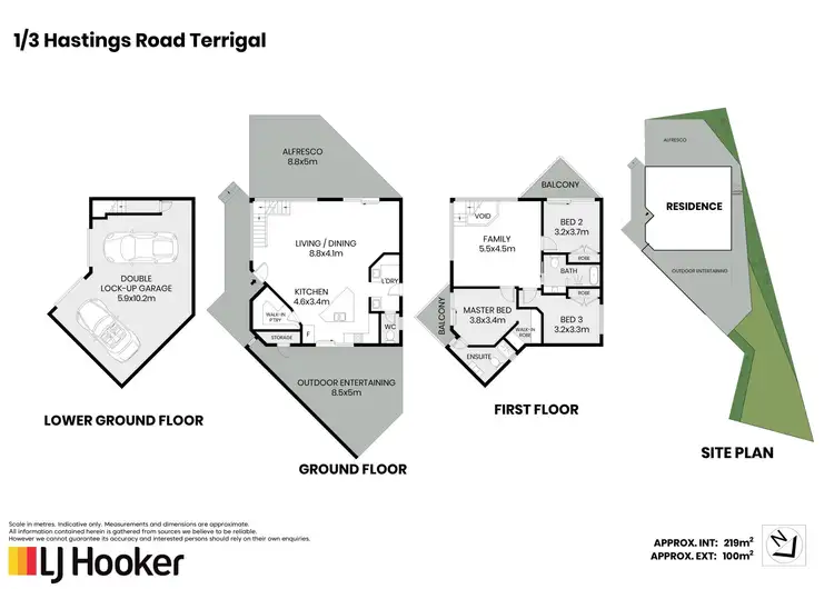 Floorplan of Homely semi-detached listing, 1/3 Hastings Road, Terrigal NSW 2260