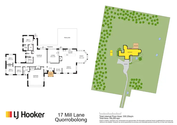 Floorplan of Homely rural property listing, 17 Mill Lane, Quorrobolong NSW 2325