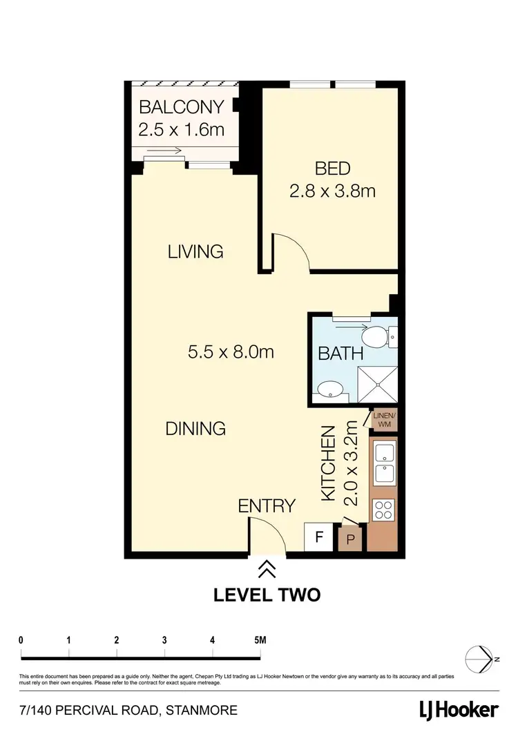 Floorplan of Homely apartment listing, 7/140 Percival Road, Stanmore NSW 2048