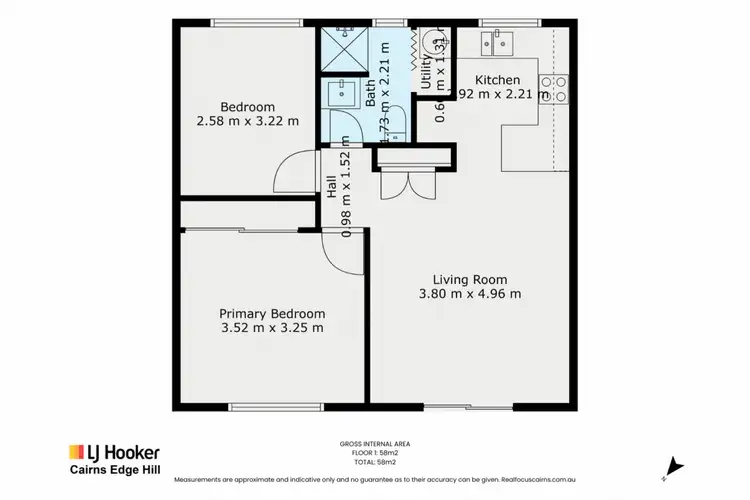Floorplan of Homely unit listing, 2/235-237 McLeod Street, Cairns North QLD 4870