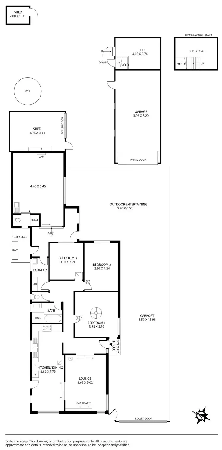 Floorplan of Homely house listing, 10 Bowran Avenue, Klemzig SA 5087