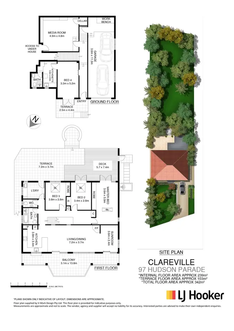 Floorplan of Homely house listing, 97 Hudson Parade, Avalon Beach NSW 2107