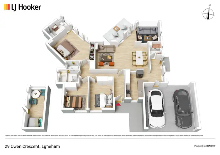 Floorplan of Homely house listing, 29 Owen Crescent, Lyneham ACT 2602